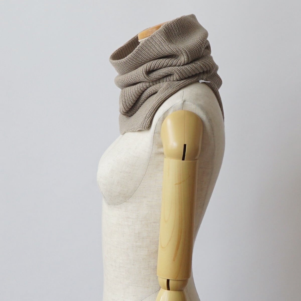 Graphpaper/グラフペーパー・Mercerized Fine Wool Snood | a flat shop