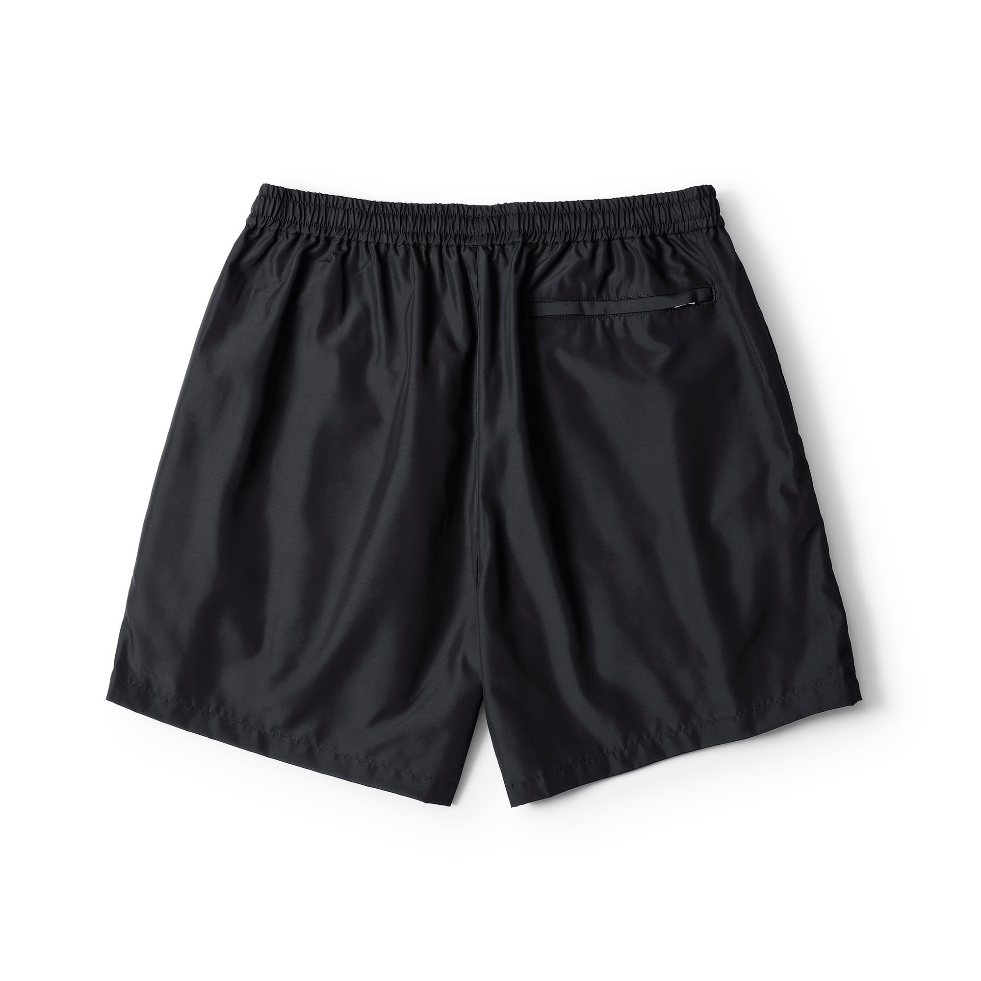 everyone nylon silk short pants (BLACK) | everyone