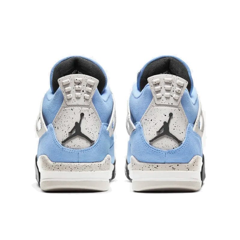 NIKE AIR JORDAN 4 RETRO University Blue エアジョーダン バッシュ ...