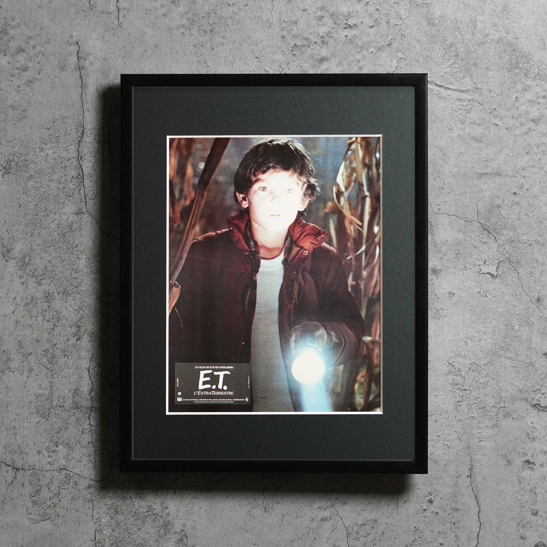 1982 / E.T. the Extra-Terrestrial / French lobby card / 396x306mm【】