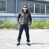 OLD JOE(オールドジョー)PATINA DEERSKIN COSSAK JACKETスタイル