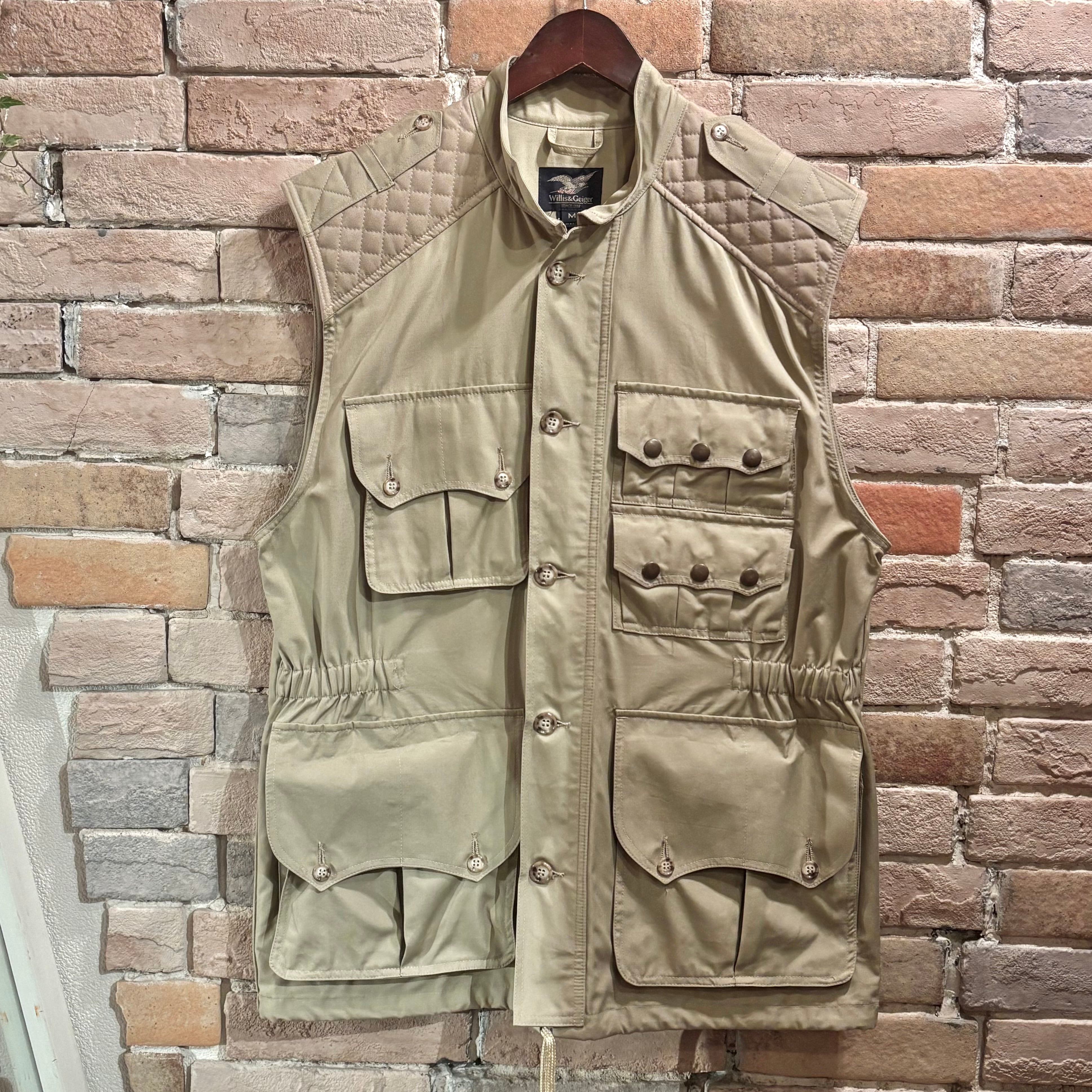 willis& フォトグラファーベスト　USA製 Willis&Geiger サイズM(大きめ) USA製 ベスト フォトグラファー