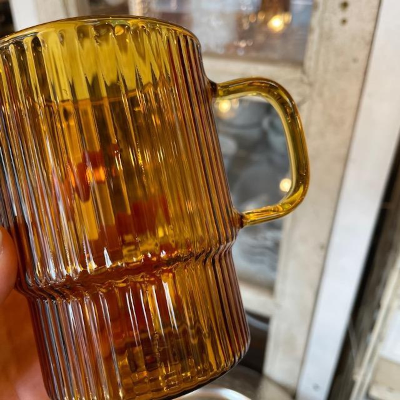 STACKING GLASS MUG 4color / スタッキングガラスマグ 全4色 マグカップ クリアカラー 透明感 カラフル シンプル かわいい おしゃれ ギフト プレゼント