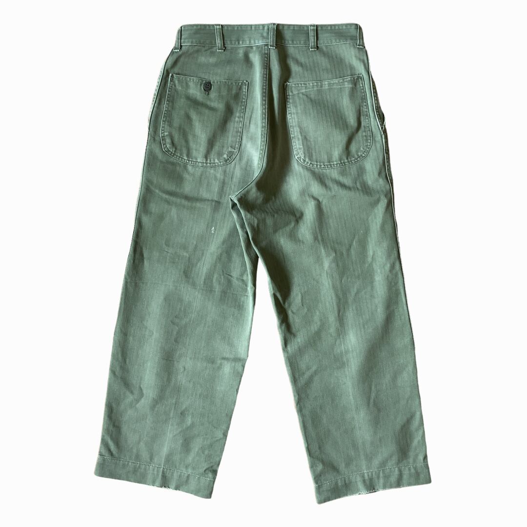 USMC / 50's P-53 Cotton Herringbone Twill Trousers /アメリカ軍