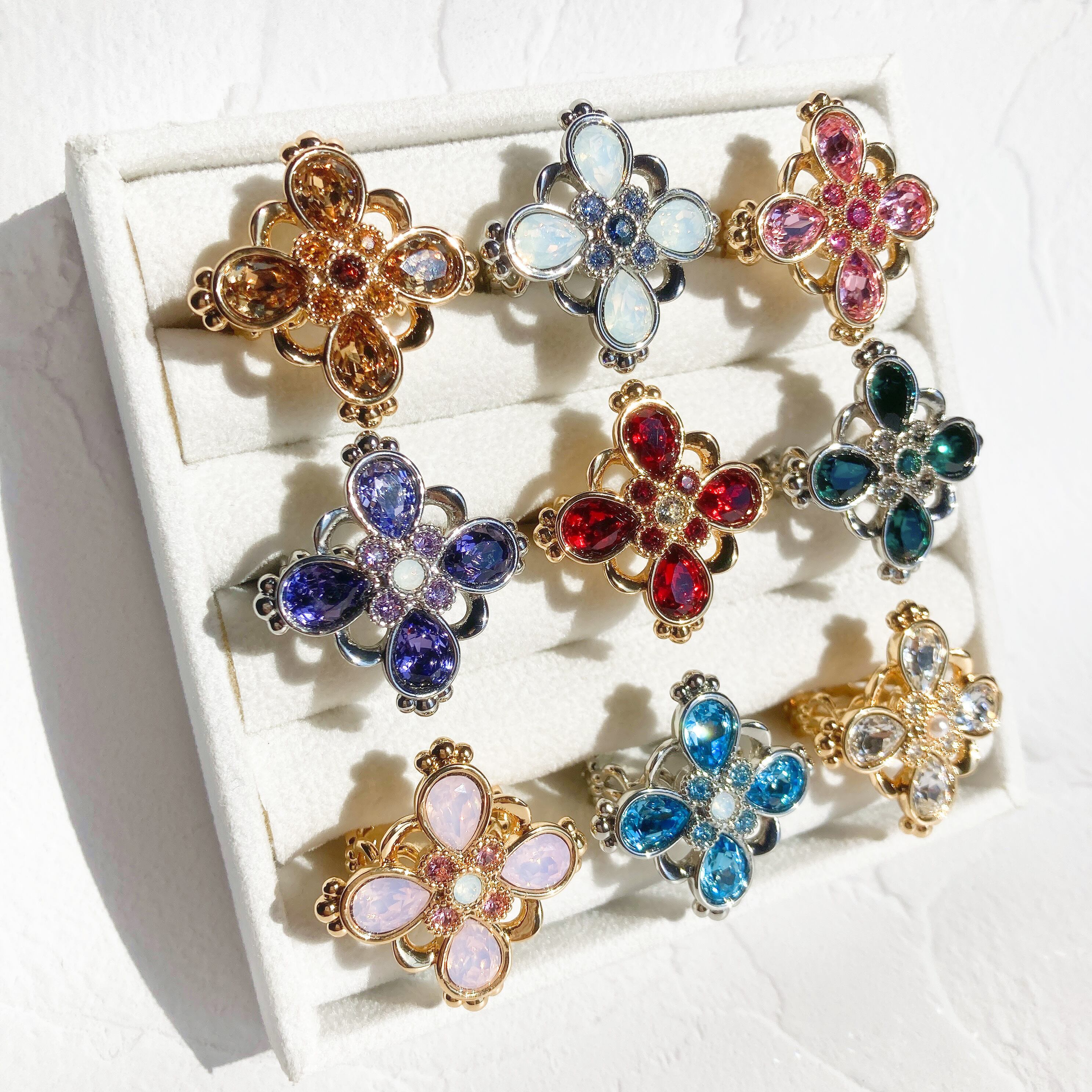 エレガントフラワーリング（タンザナイト） | マルベリコ