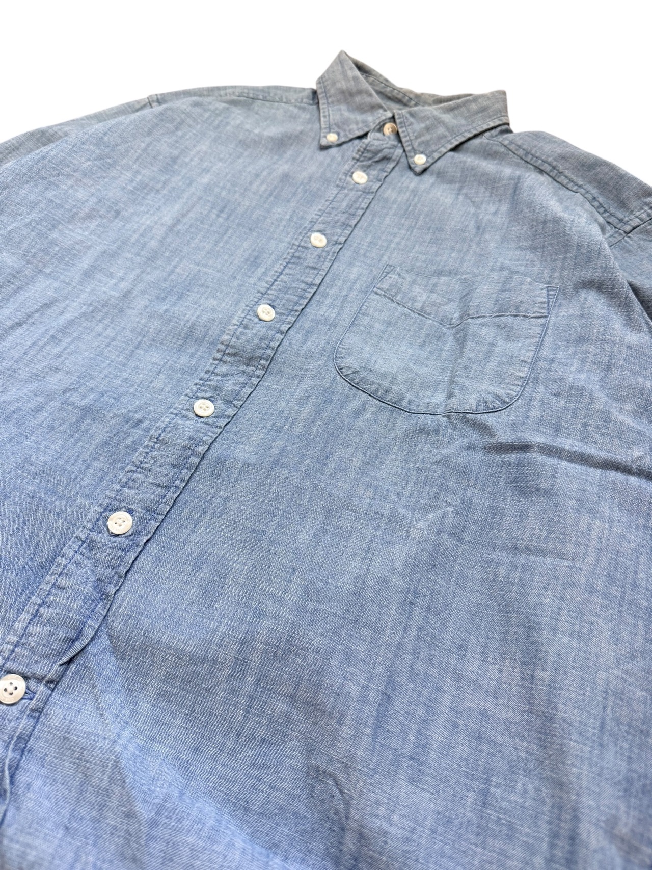 LANDS END シャンブレーシャツ