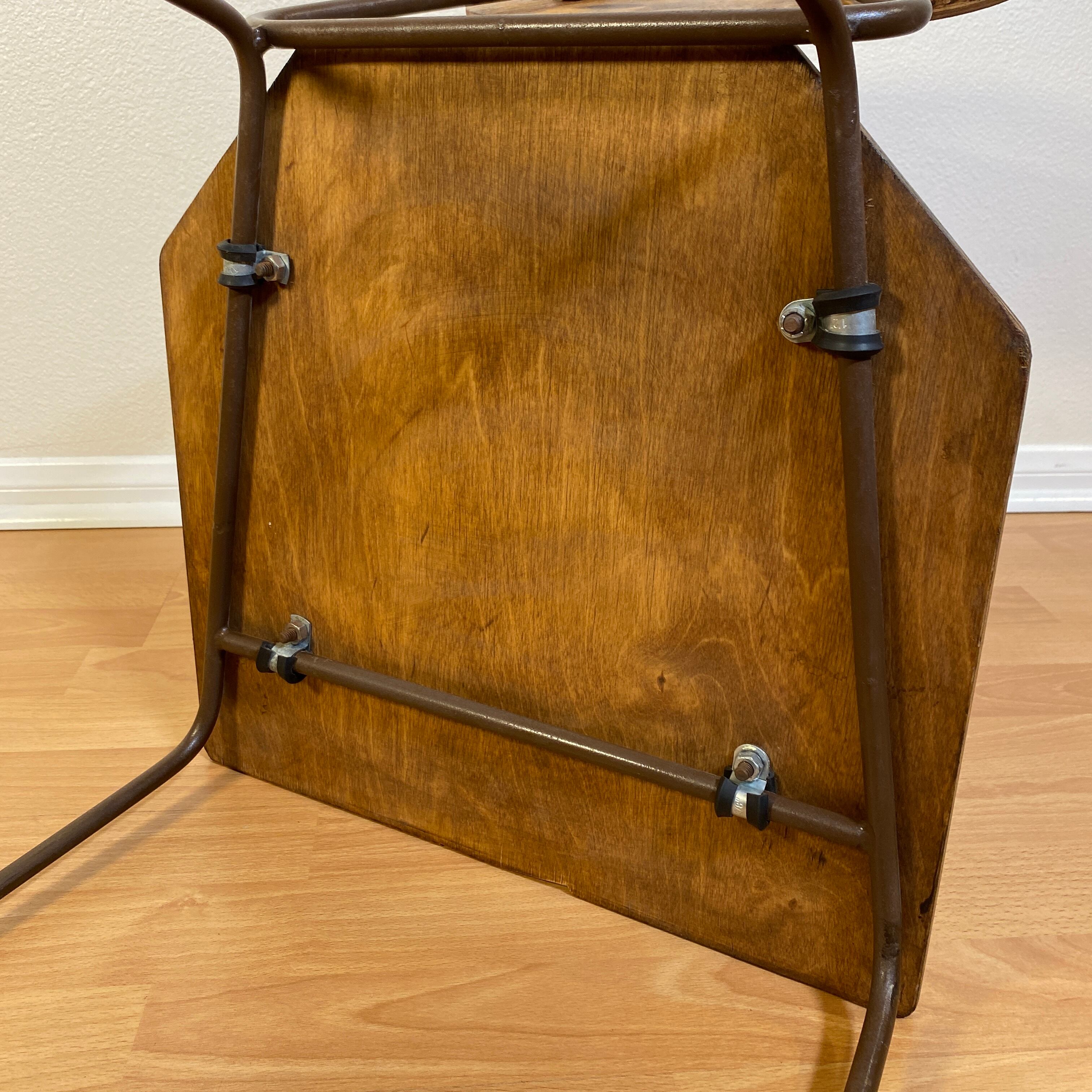 440-4 アメリカ ビンテージ 木製 インダストリアル チェア | VINTAGE RUSH