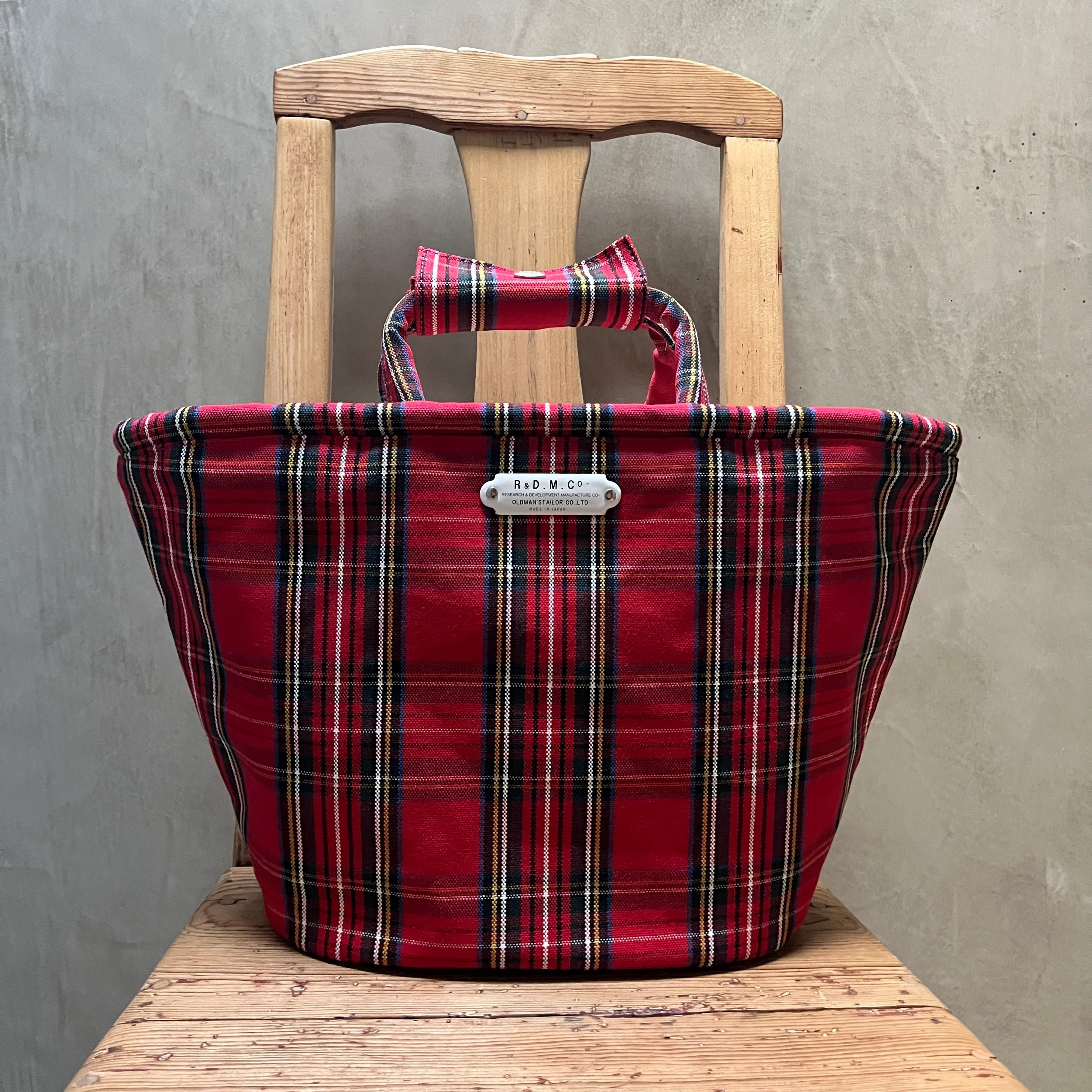 R&D.M.Co-/OLDMANS TAILOR(アールアンドディーエムコー/オールドマンズテーラー) / Tartan check marche bag (s) Royal Stewart #5732