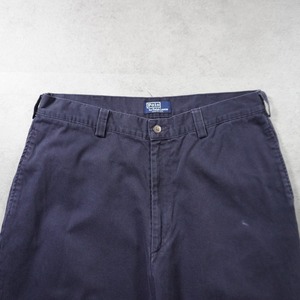 90s 初期型 USA製 Polo by Ralph Lauren POLO CHINO "No pleats" W35L30 古着