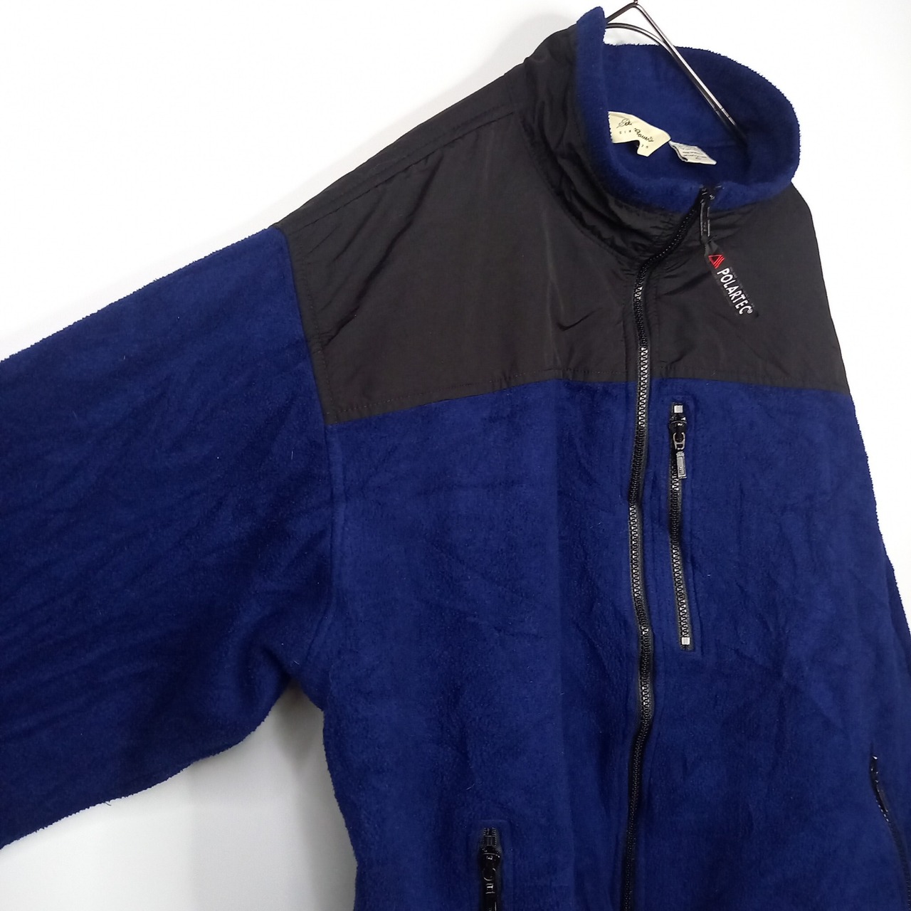 90s　メキシコ製　エディーバウアー　フリースジャケット　デナリ　ブルー　XL