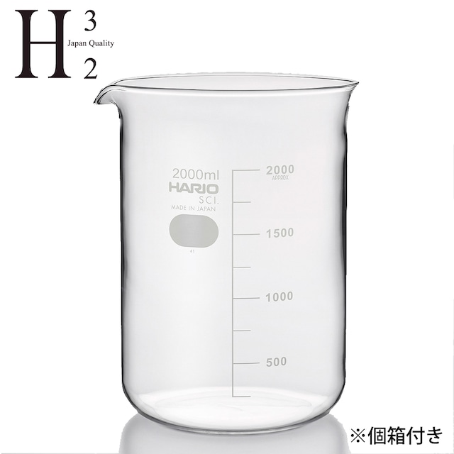 HARIO　H-32 ライフスタイル・ラボ ビーカー 2,000ml