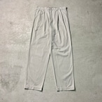 90年代 TOMMY HILFIGER トミーヒルフィガー ワイドチノパンツ 2タック  メンズW37 古着 90s ヴィンテージ VINTAGE 【チノパンツ,コットンパンツ】/ベージュ【VS50-3】