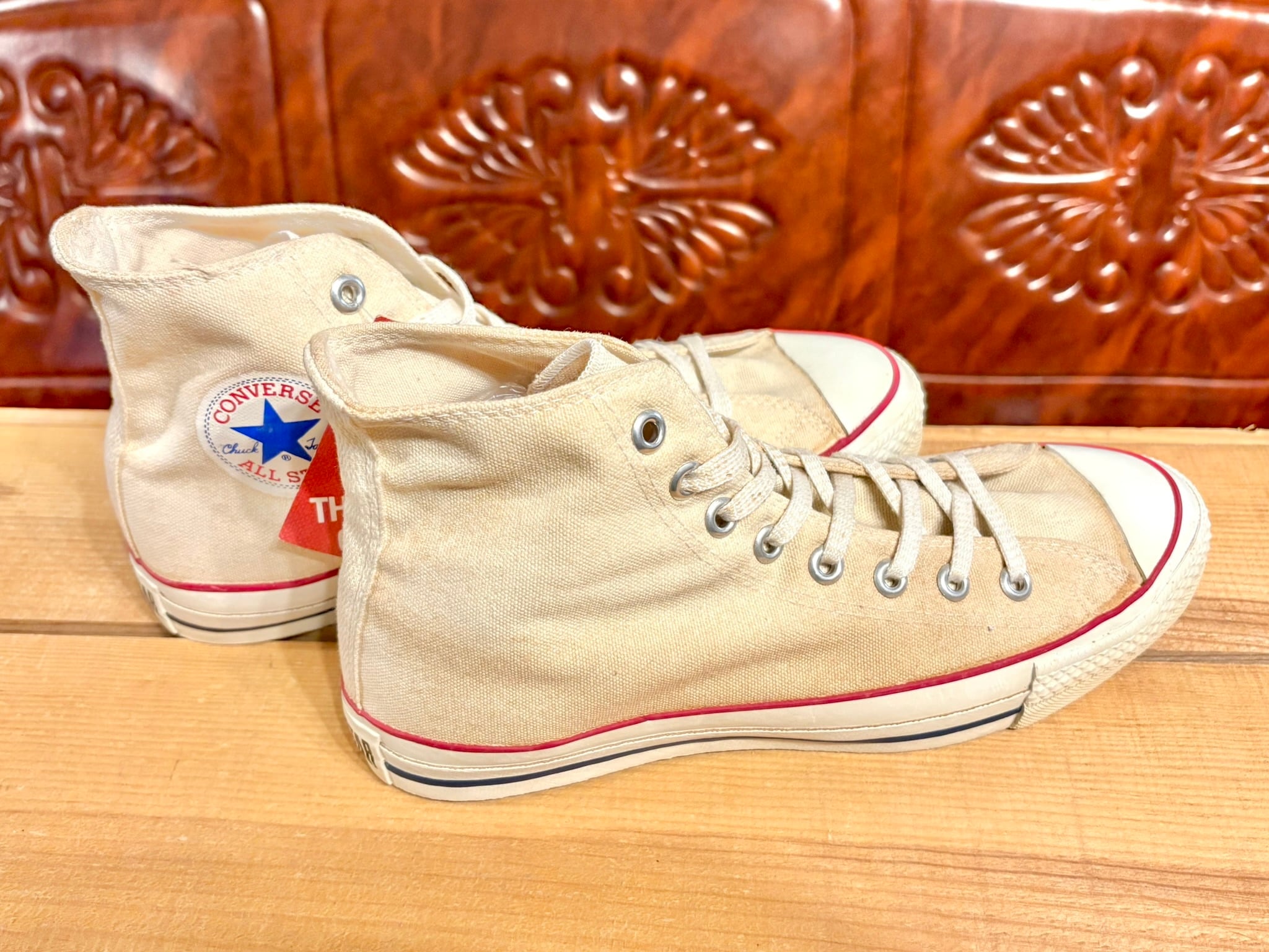converse（コンバース） ALL STAR（オールスター）Hi 生成り 8.5 27cm