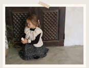 韓国子供服 / 26winter / puella FLO / サフランワンピース / キッズ / 冬服 *90~140*