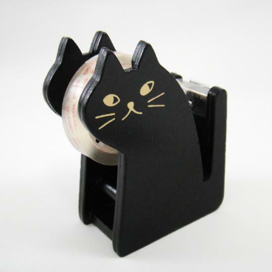 黒猫テープカッター(C-1-021) | ネコゾンズ
