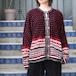 USA VINTAGE CROFT&BARROW NODIC DESIGN CARDIGAN/アメリカ古着ノルディックデザインカーディガン