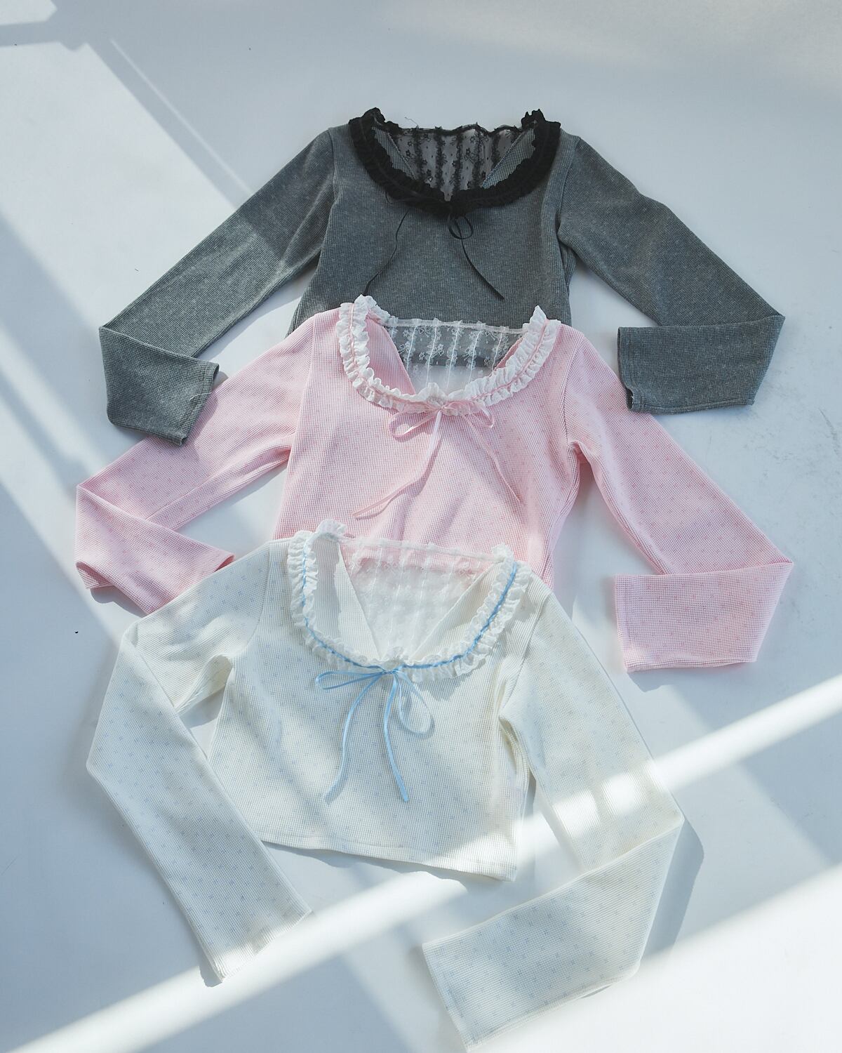S/S ワッフルレーストップス | lilLilly official webstore