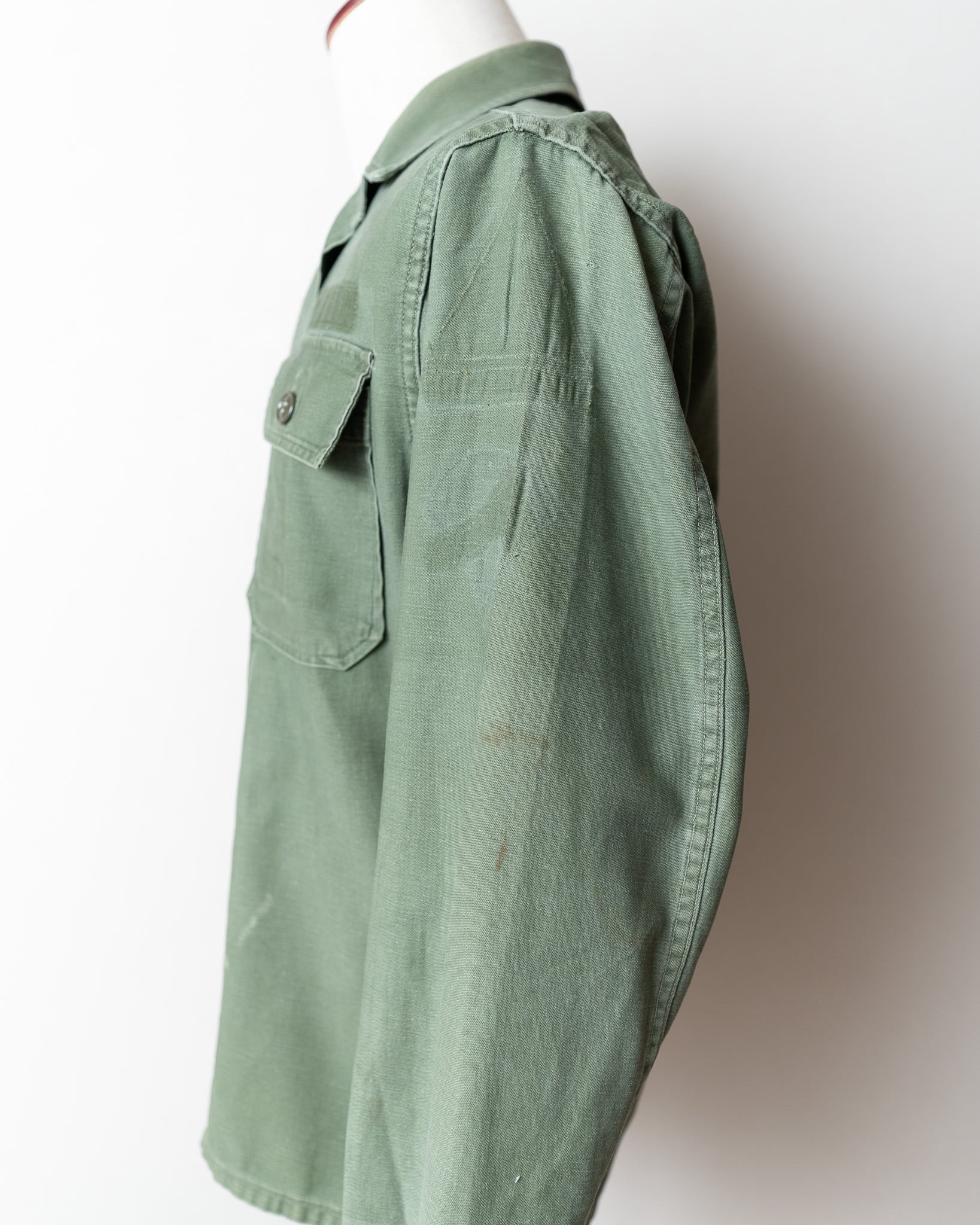 X-SMALL】U.S.Army 50's OG-107 Utility Shirt Cotton100％ 1st Type