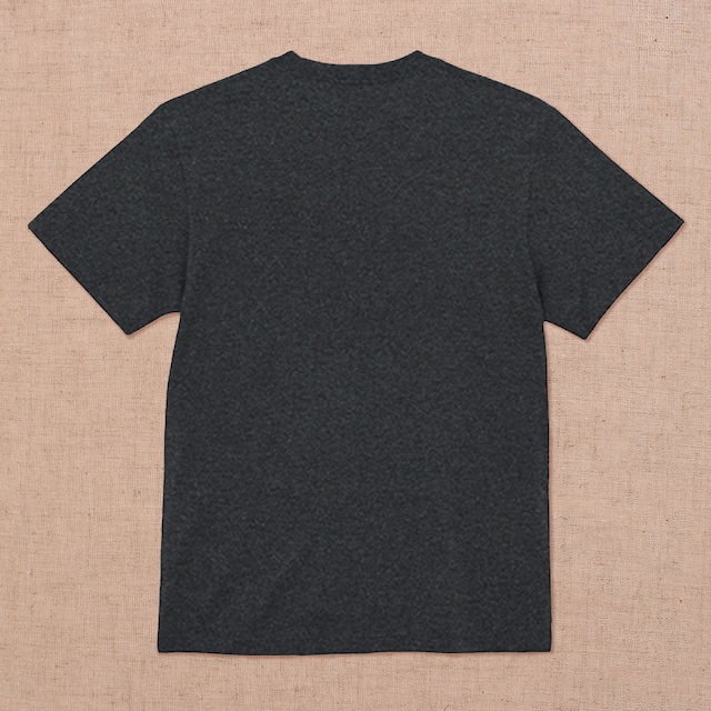 オープニングイラストTシャツ【ヘザーブラック】