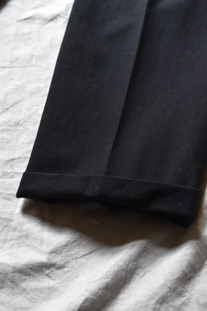 "COMME DES GARCONS HOMME" "田中オム" black slacks
