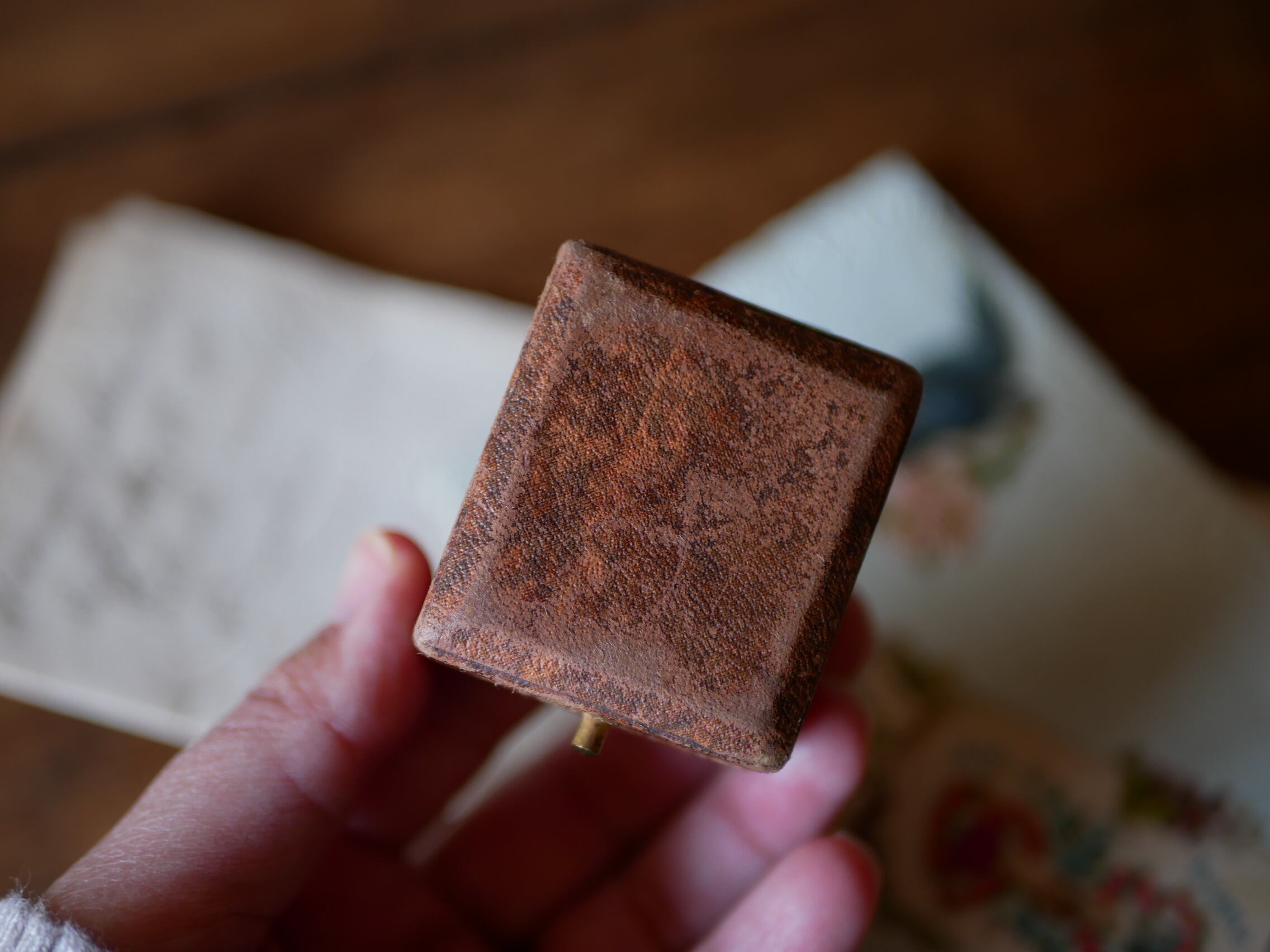 アンティーク リングケース アクセサリーケース フランス