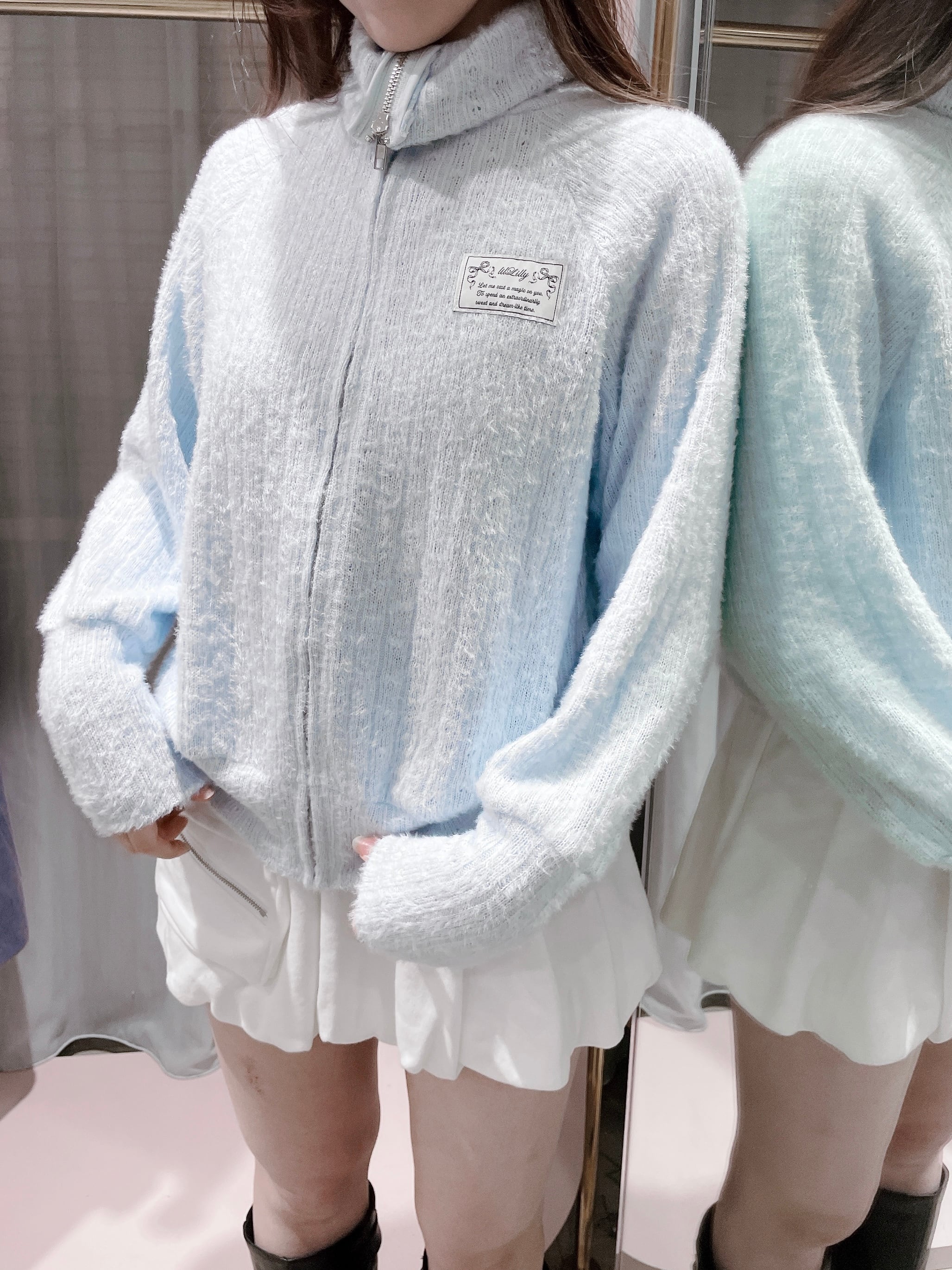 ジップニットジャケット | lilLilly official webstore