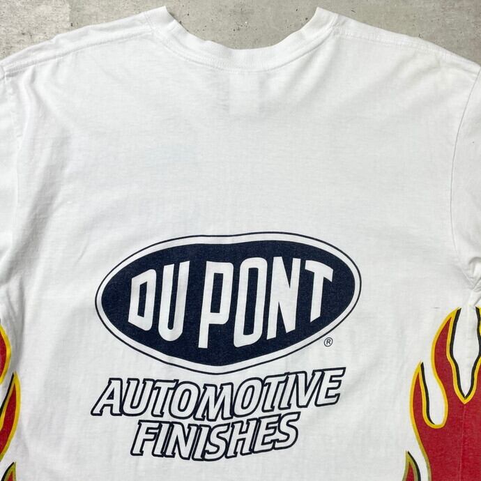 DUPONT デュポン NASCAR ナスカー 企業ロゴ レーシングプリントTシャツ