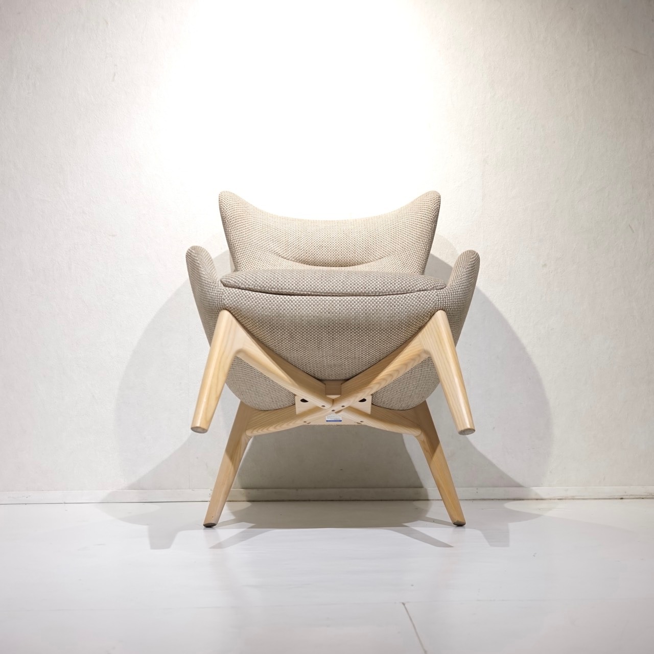 SOGOKAGU 相合家具 QUEEN WD クイーン パーソナルチェア ラウンジチェア 1Pソファ 椅子 チェア ファブリック 北欧 モダン ナチュラル