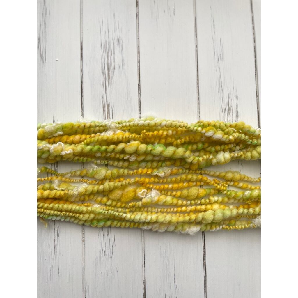 アートヤーン  手紡ぎ糸【22-0116】