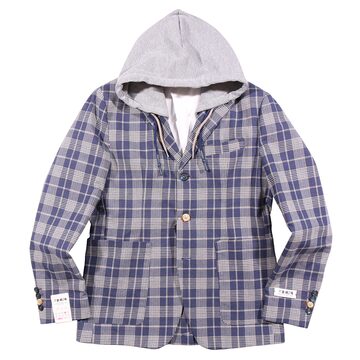 PORTANCE / STAY DRY ANORAK PURPLE CHK | PAY ID