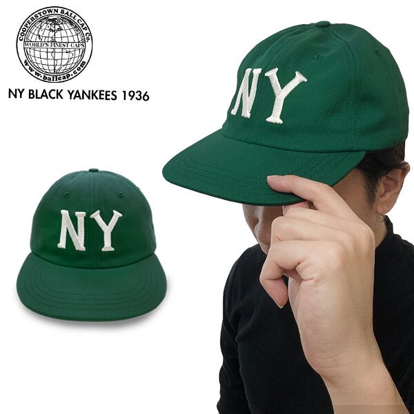 COOPERSTOWN BALLCAP クーパーズタウンボールキャップ NYBYC36 GREEN フリーサイズ