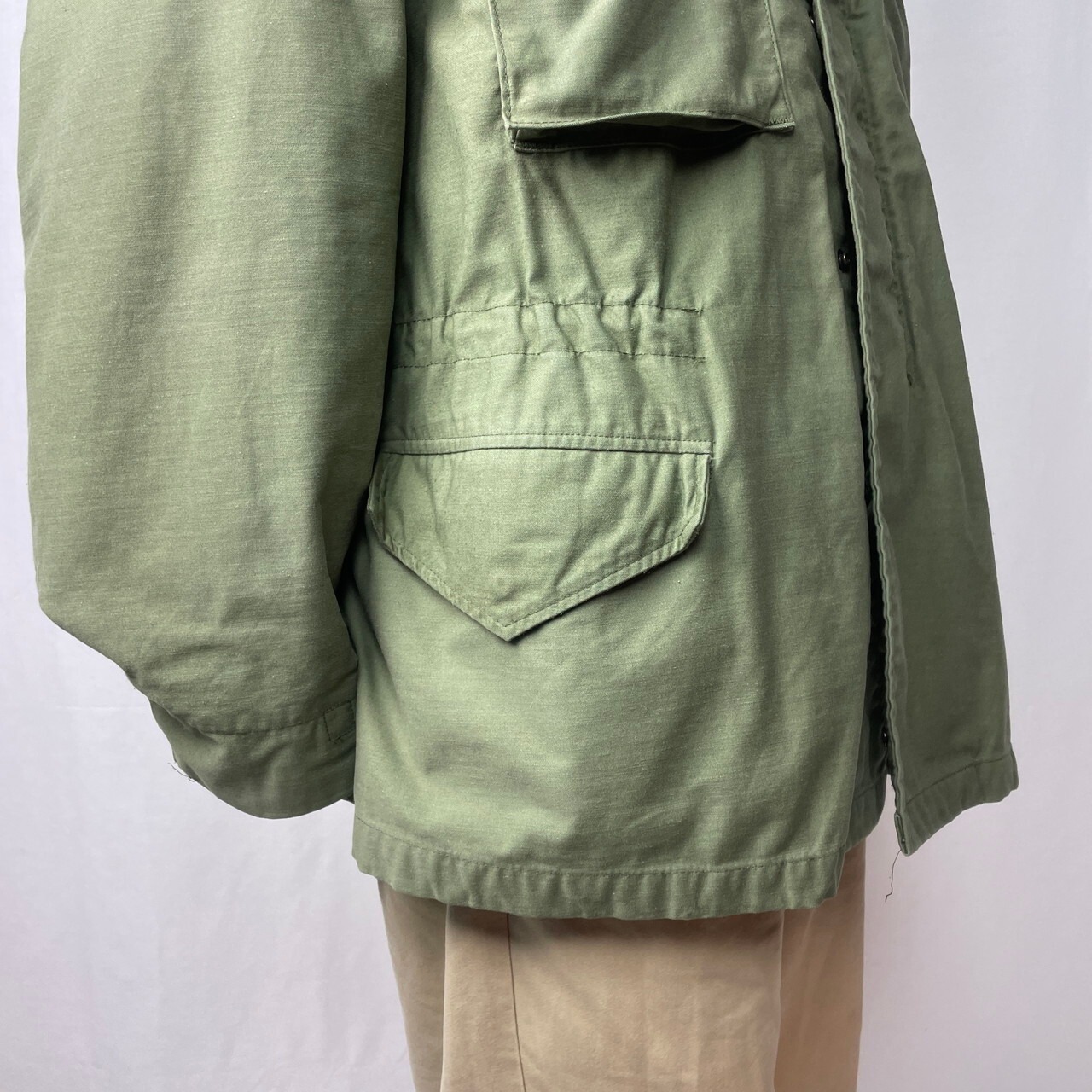 90年代 ALPHA INDUSTRIES アルファ 民間品 M-65 ミリタリー フィールド 