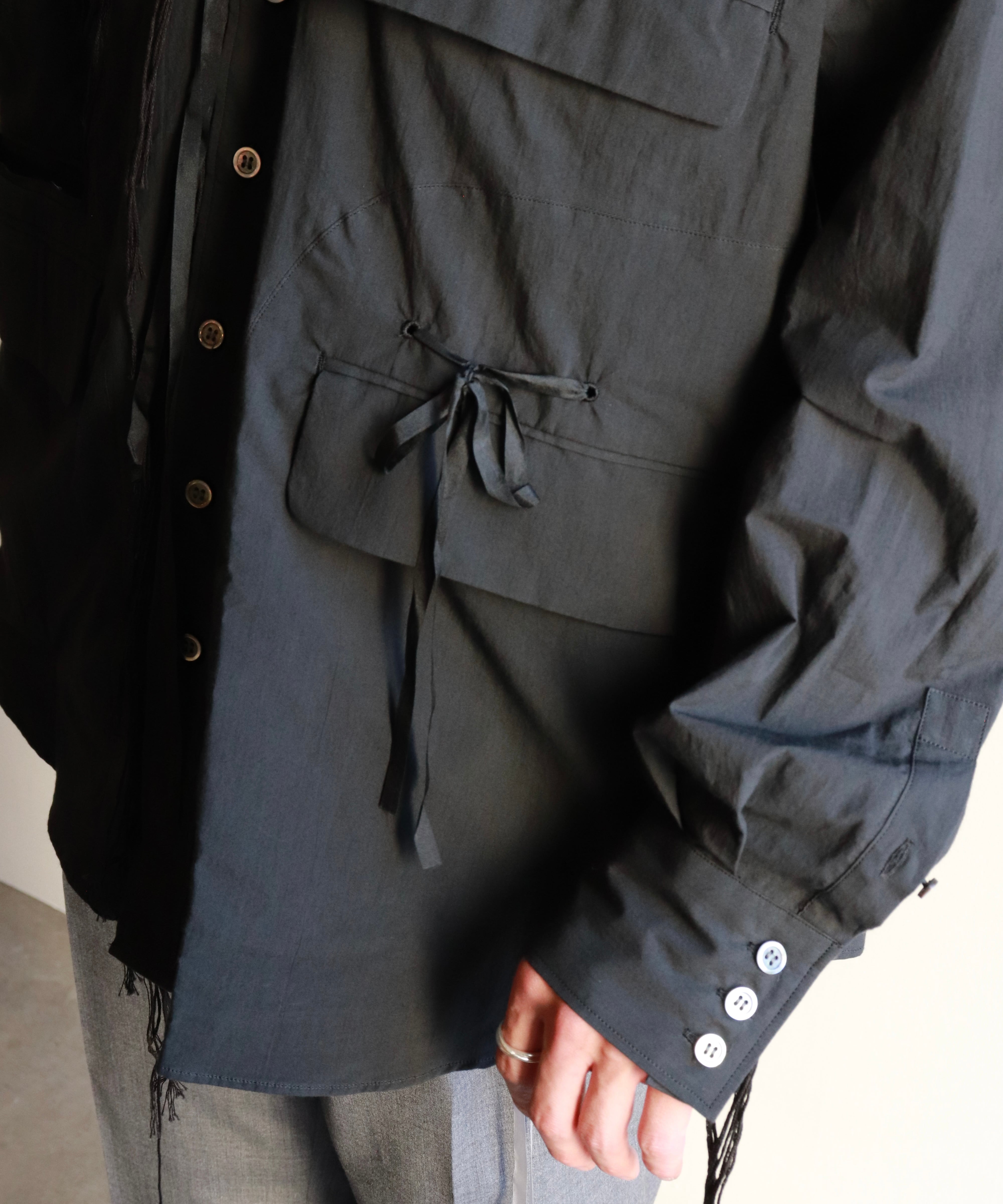 Midorikawa / MID25AW-SH03 INSIDE SHIRT (BLACK) | AfterSchool