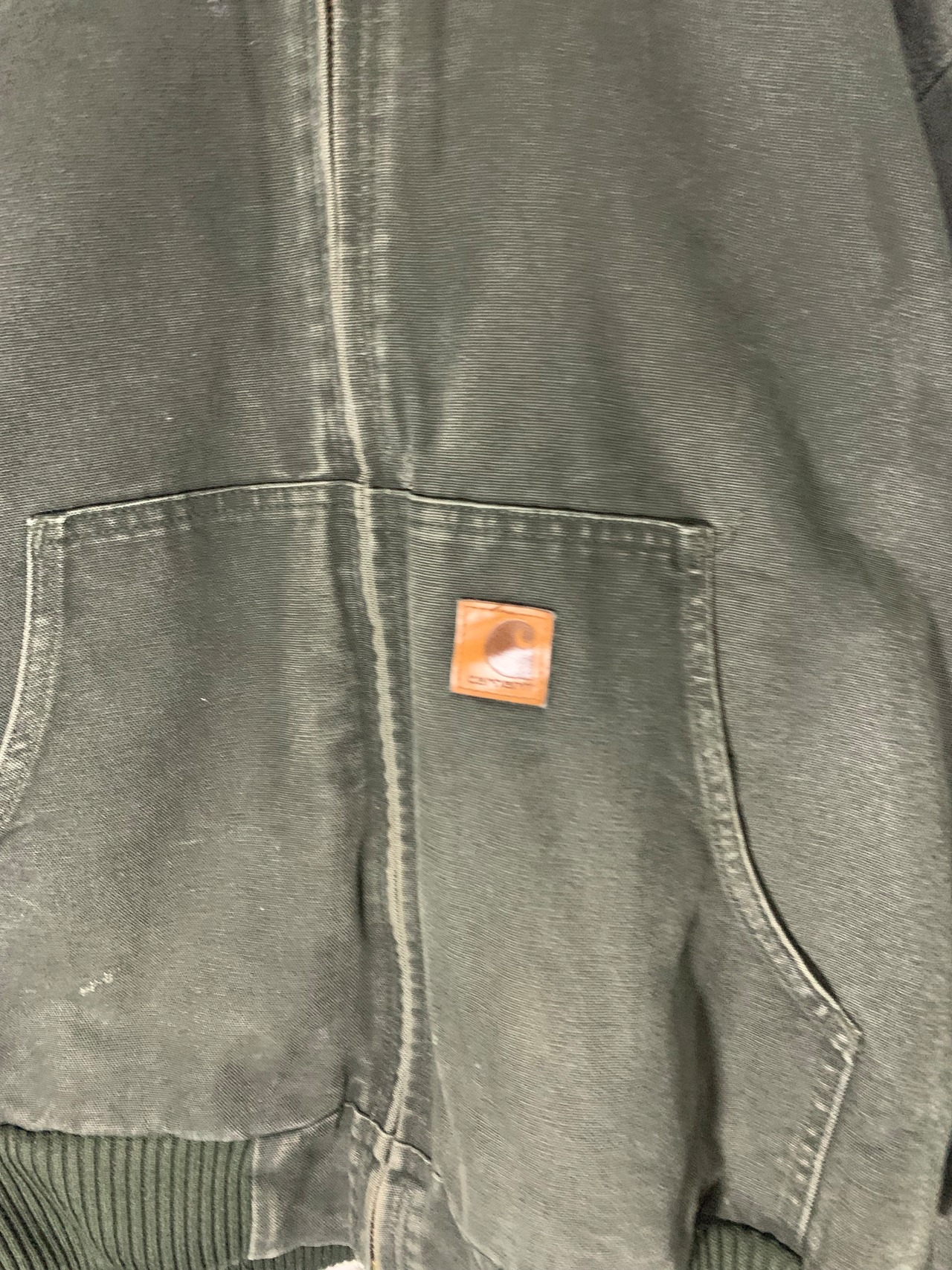 00's~ Carhartt Active Jacket【XL】(Khaki)