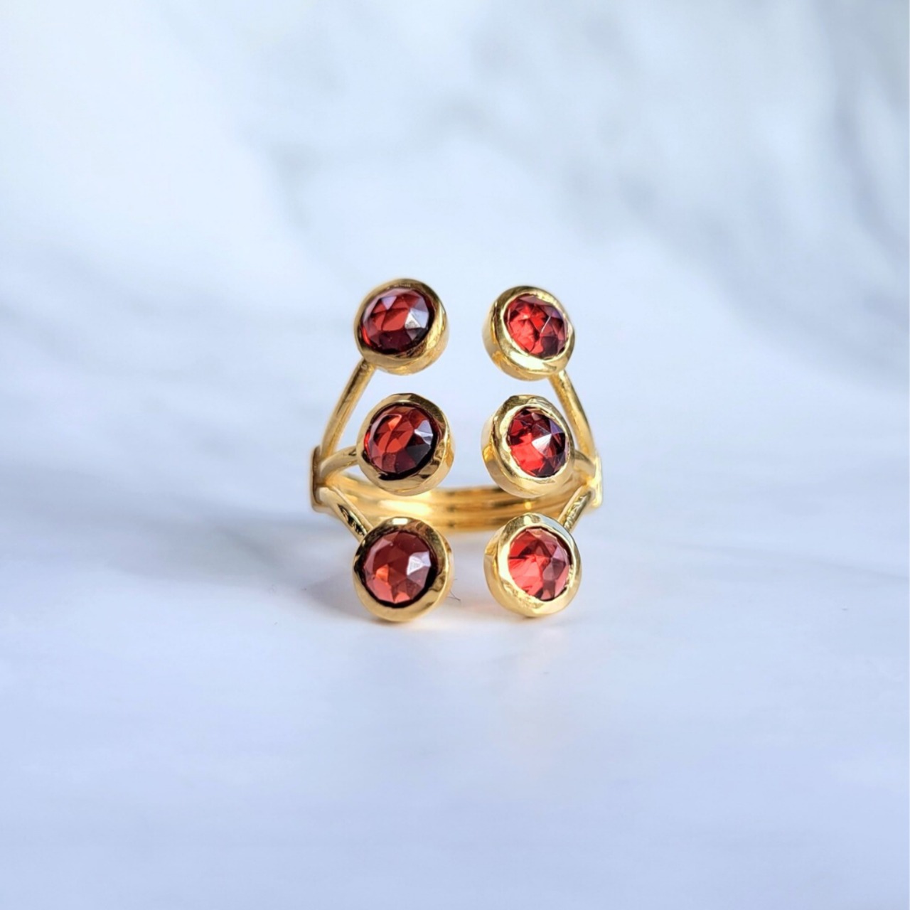 【即納】Orb Bouquet *GARNET* -anelli-