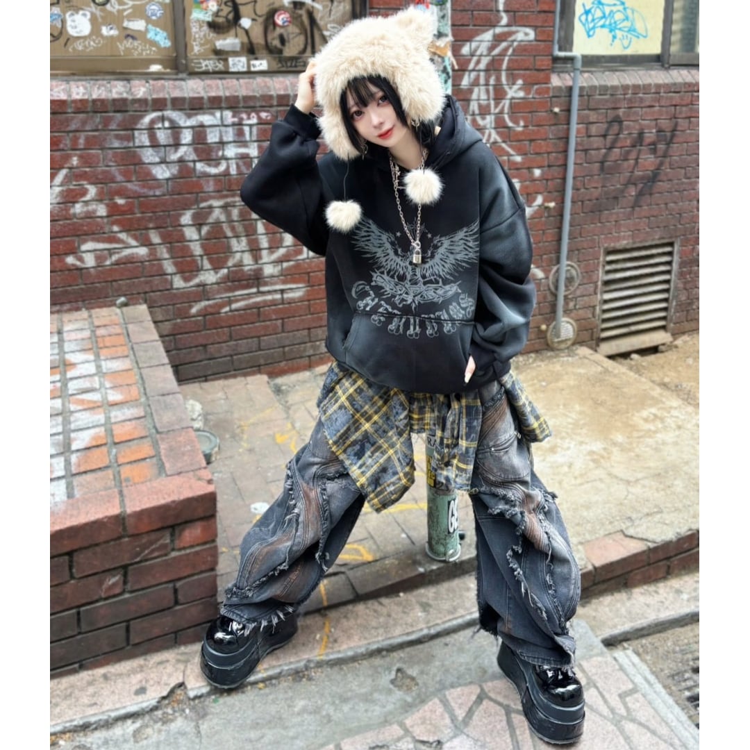 火曜17時まで▷1,758円OFF！】BarrelWave Dirty デニムパンツ