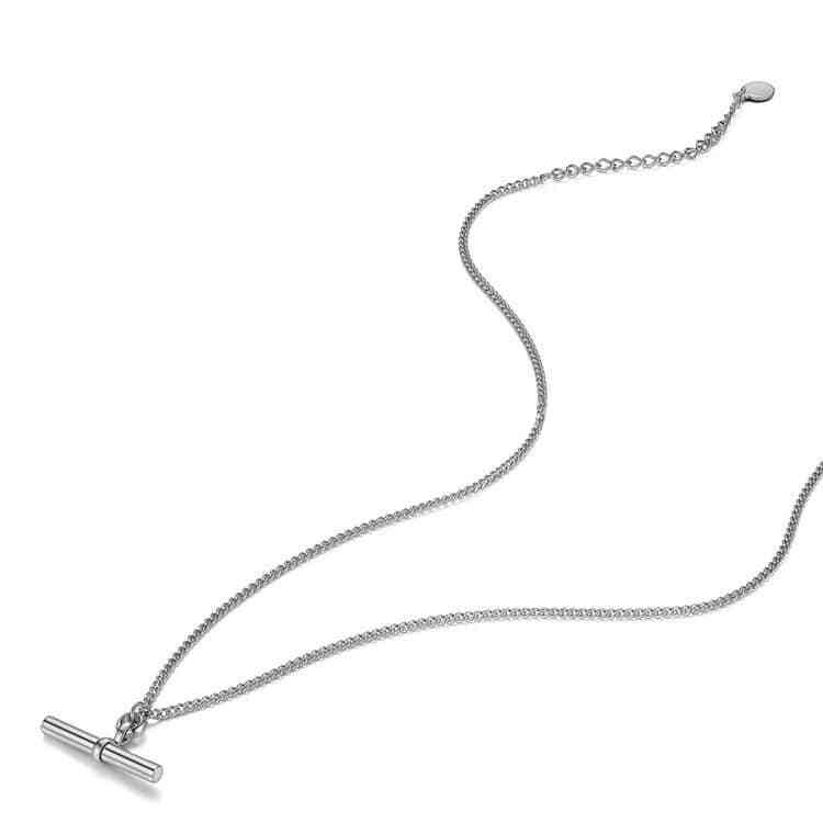 T-Bar necklace （silver）#n66 | garcia