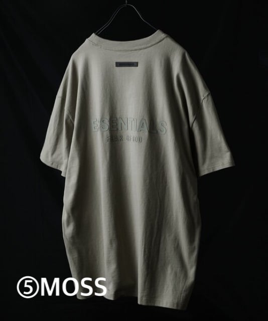 ESSENTIALS エッセンシャルズ バックラバーロゴ半袖Tシャツ￥12000＋tax(¥13200)