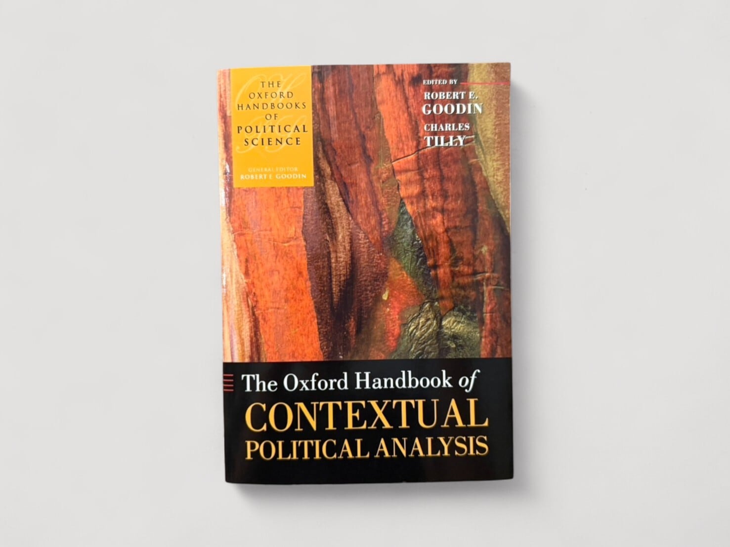 【SE016】 The Oxford Handbook of Contextual Political Analysis(2011) /Robert E. Goodin, Charles Tilly