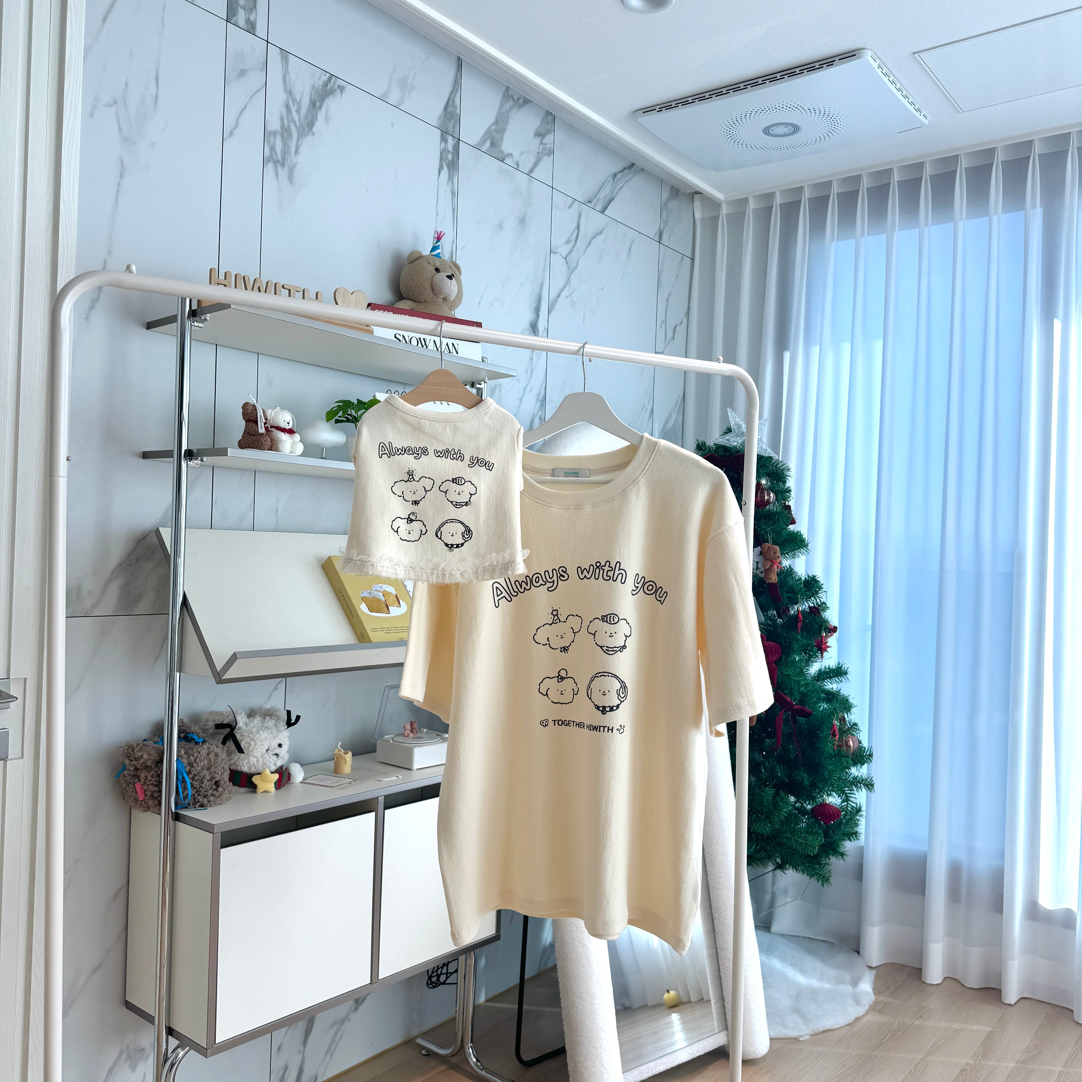 予約【hiwith】Alway with you Couple Look For Human