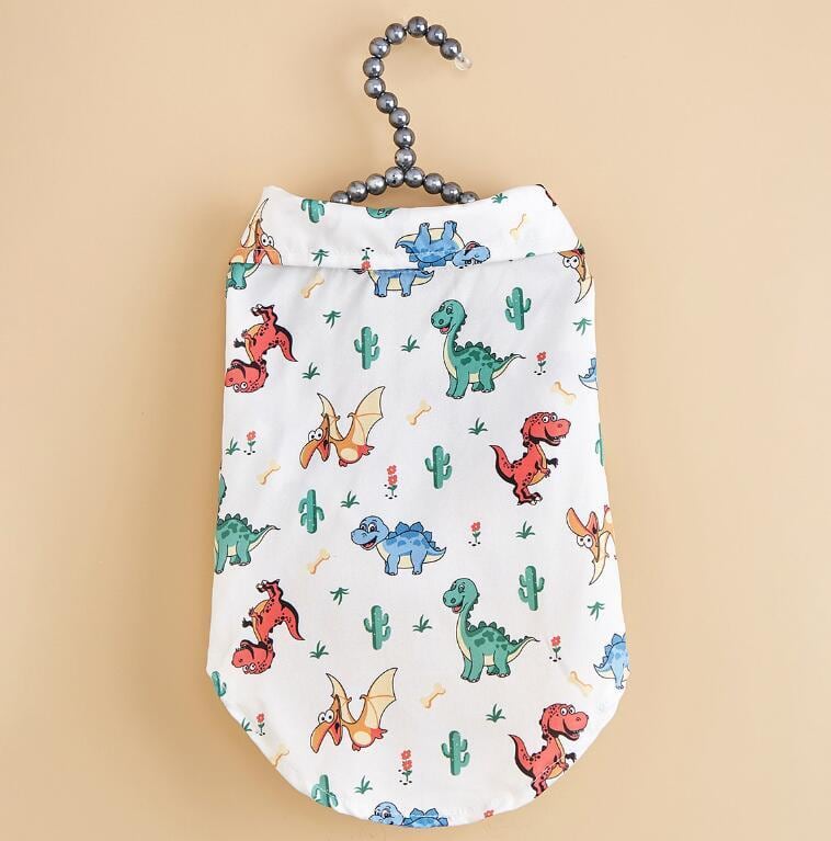 おすすめ☞《予約》№1103003 アメコミ風きょうりゅうシャツ