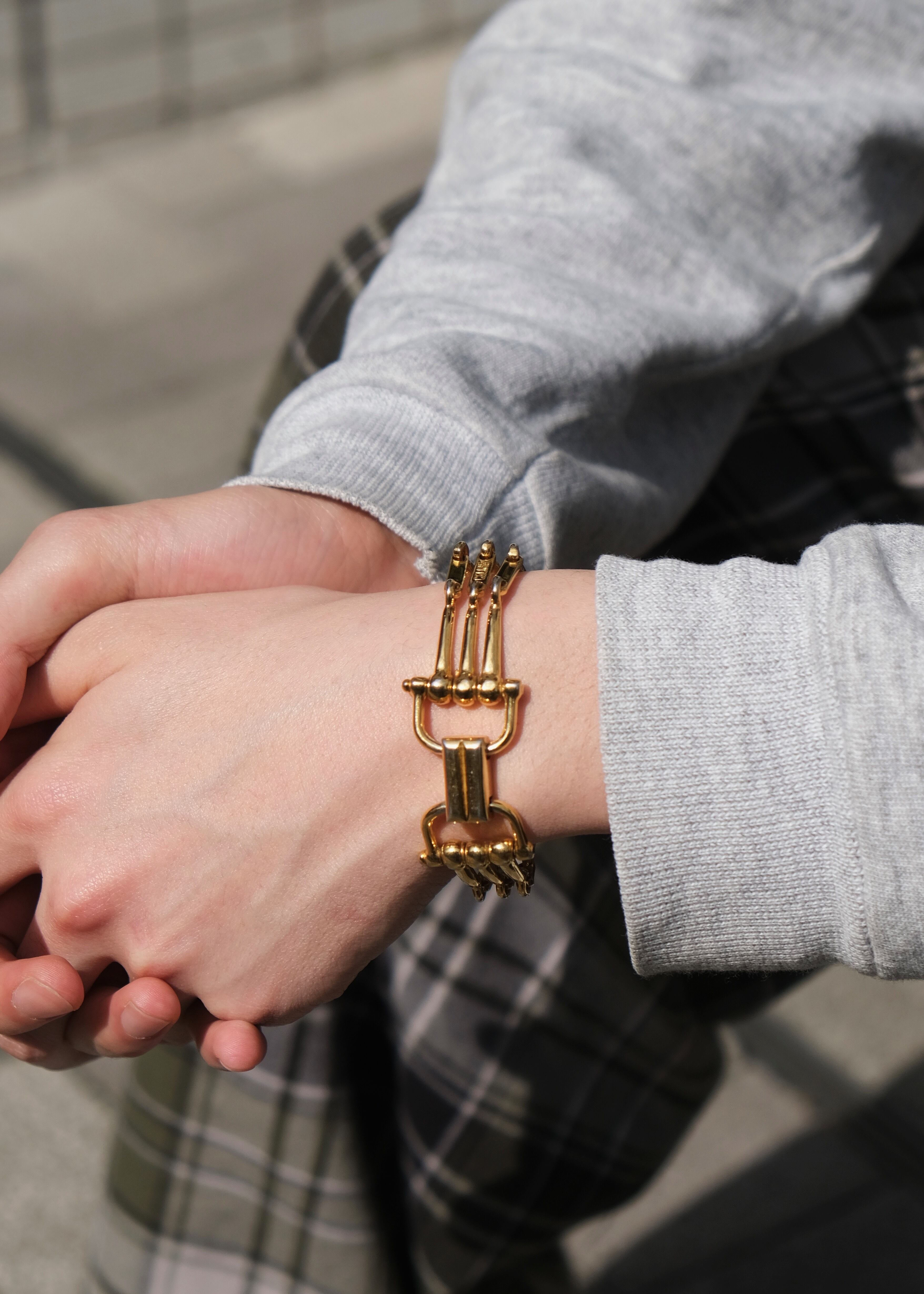 Old CELINE triple chain bracelet | CETTEN｜ブレスレット