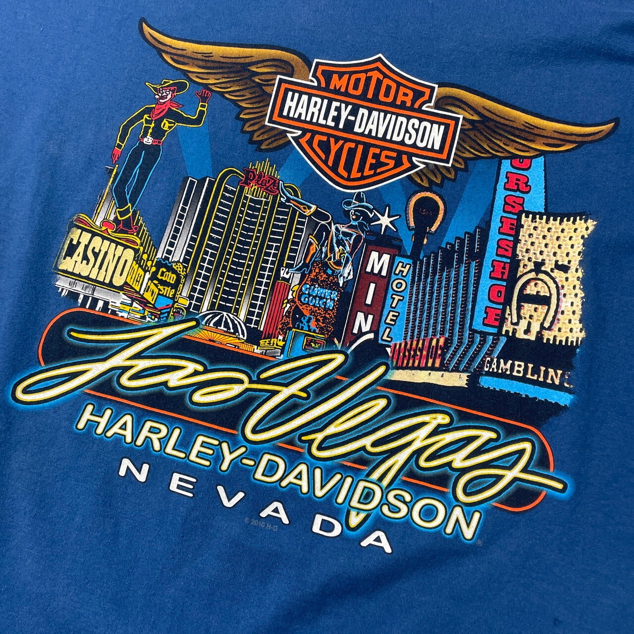 Harley-Davidson ハーレーダビッドソン 両面プリント Tシャツ メンズXL 