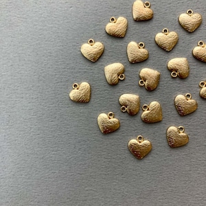 ミニハートメタルチャーム