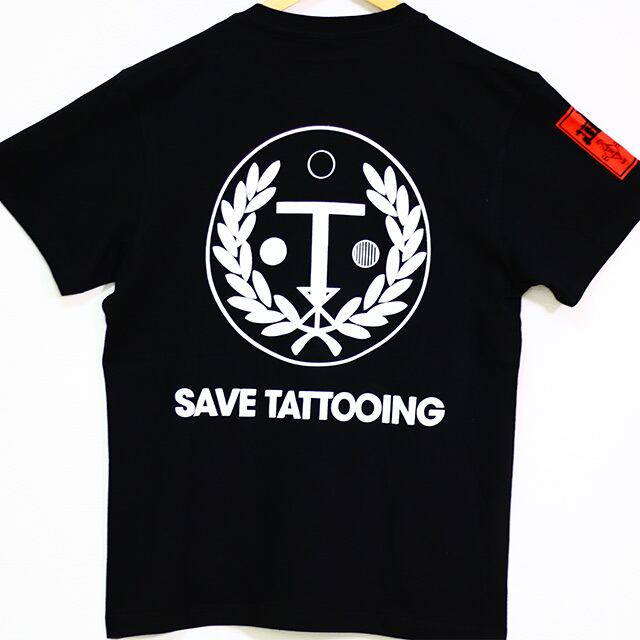 Charity T-Shirt for Supporting SAVE TATTOOING (Black)