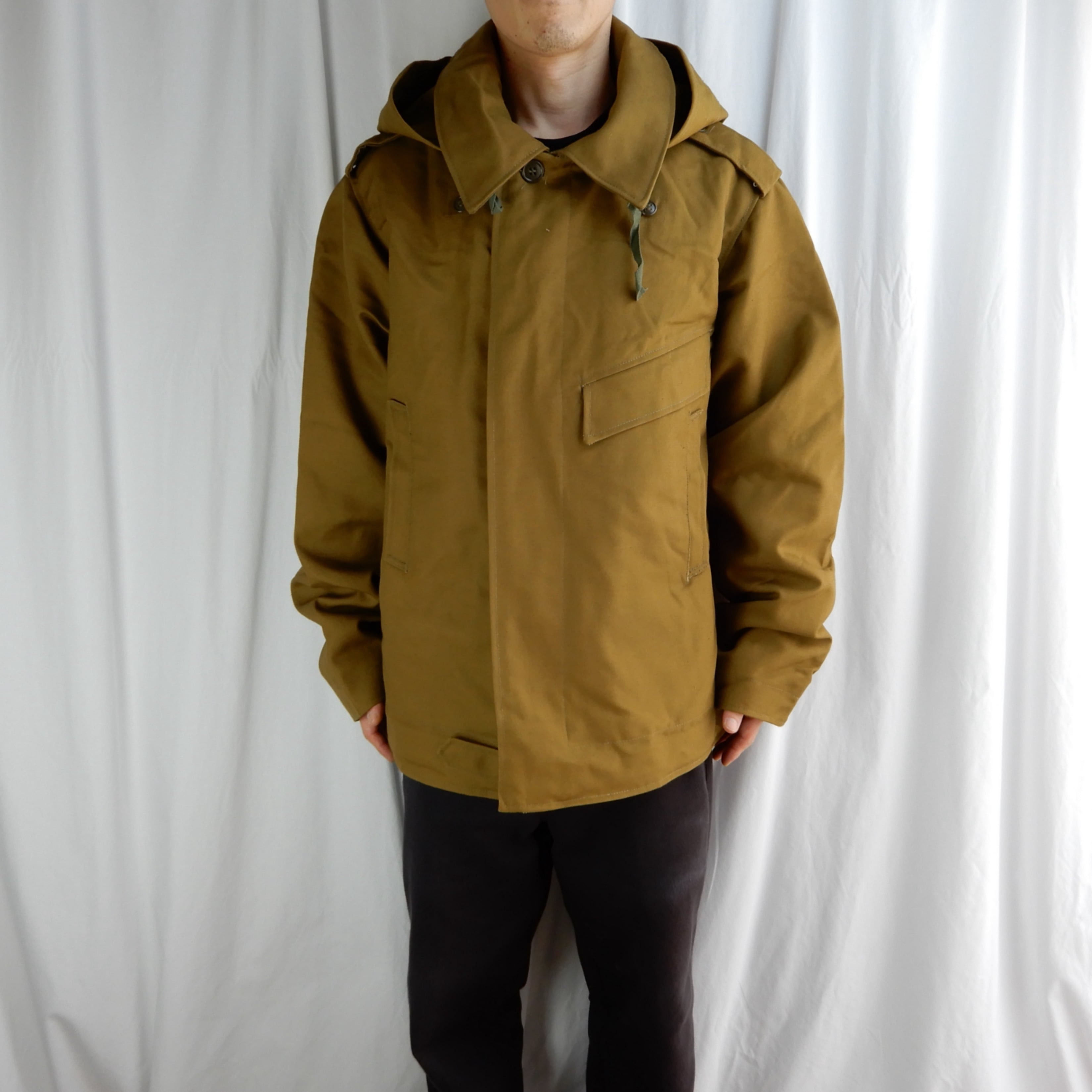Soviet Army TANKMAN Jacket Olive 1992s Size50-4 Deadstock No4