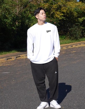 長袖Tシャツ カタボリック#1 【ホワイト】《S-XL》