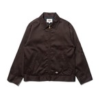 コストコ再販商品 ディッキーズ メンズ ツイル ジャケット ダークブラウン M
