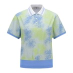 WOMEN SPRINKLED PATTERN SHORT T-SHIRT