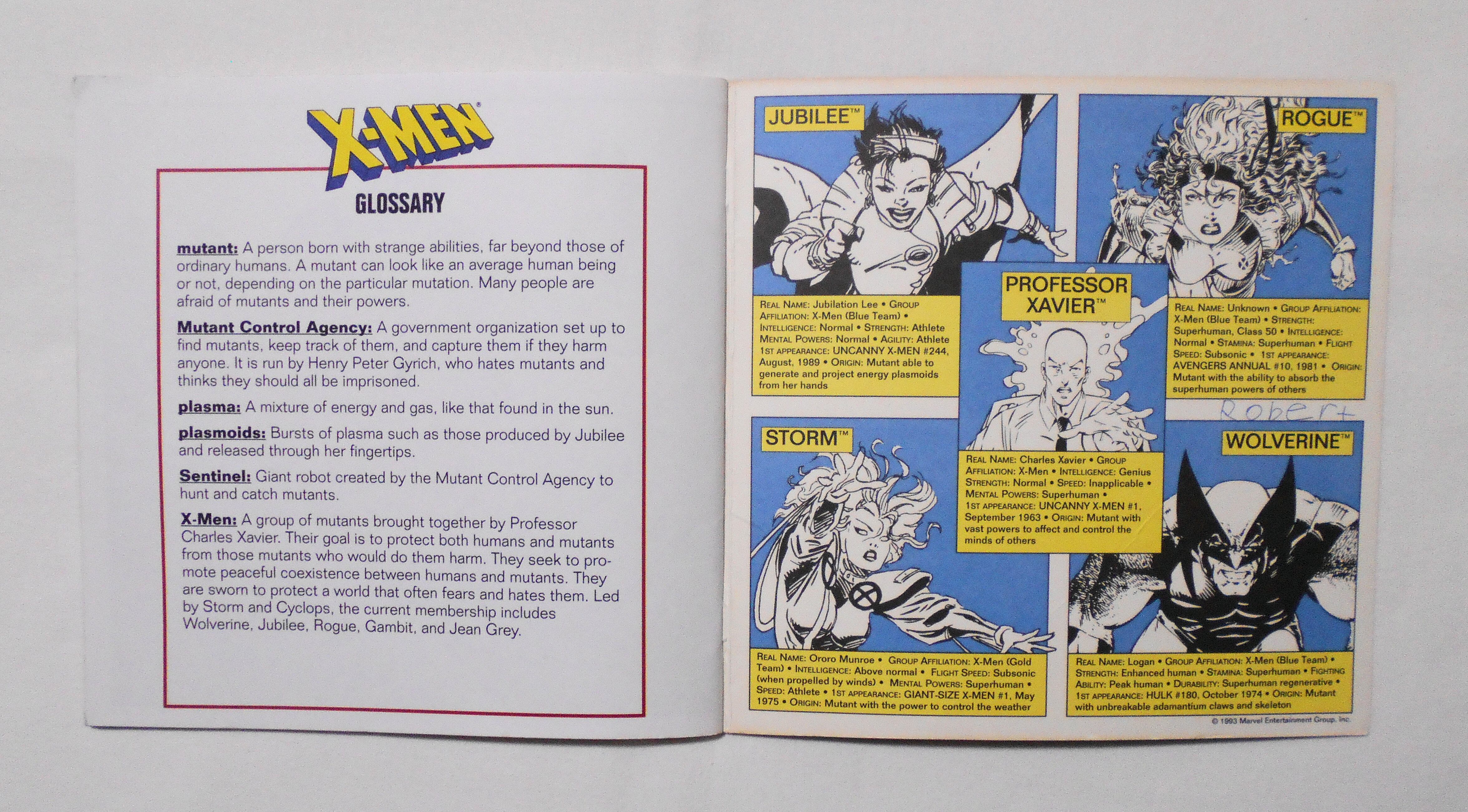 アメコミ Uncanny X-Men 244 1989 マーベル Jubilee